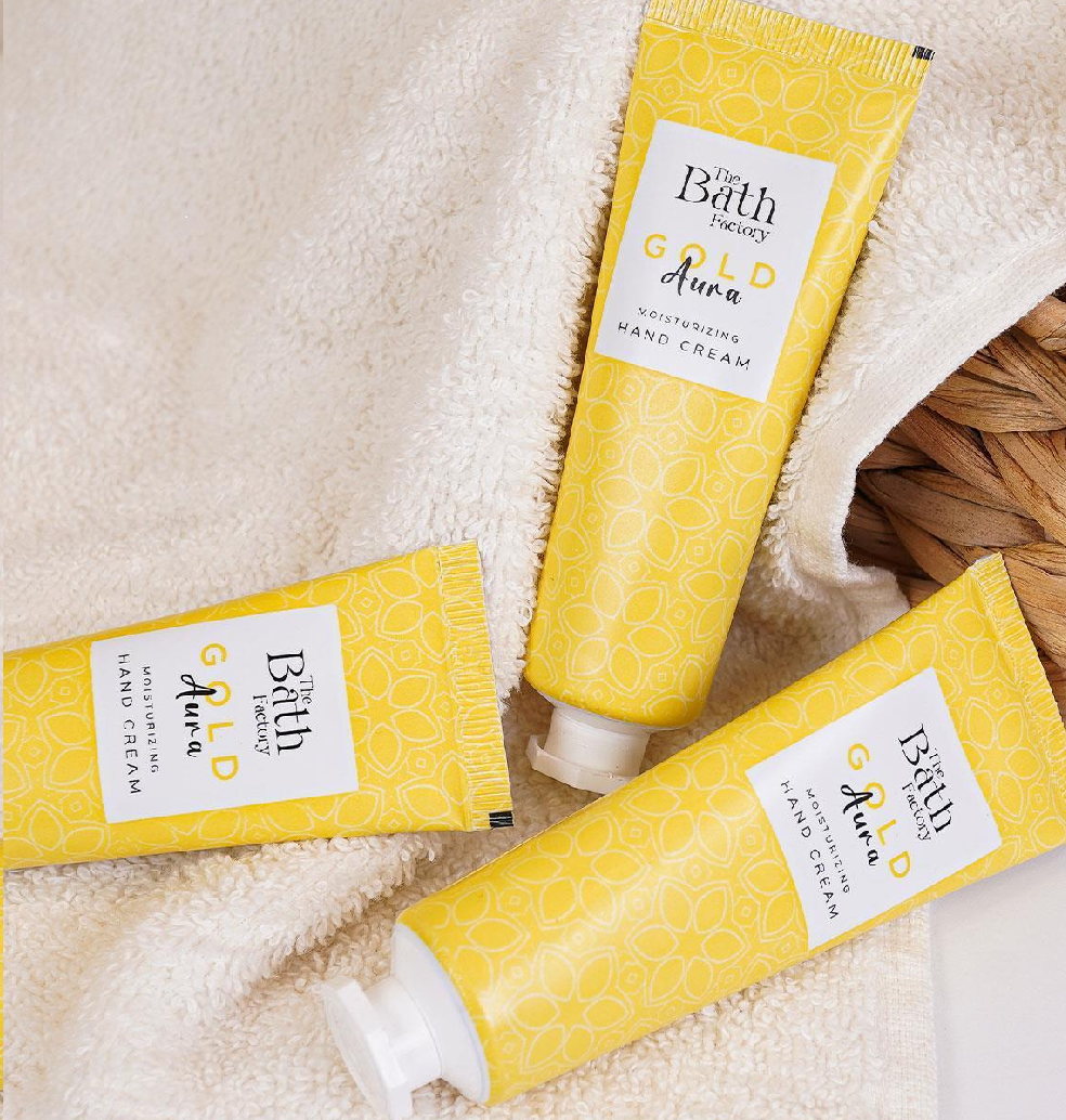 THE BATH FACTORY  GOLD AURA ხელის კრემი 30მლ. -1 ც